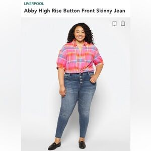 Stitch Fix Liverpool High Rise Abby Skinny Jeans